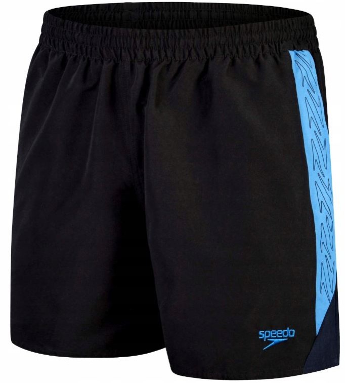 Speedo Hyper Boom Splice 16 Watershort Black/Beach Blue/True Navy