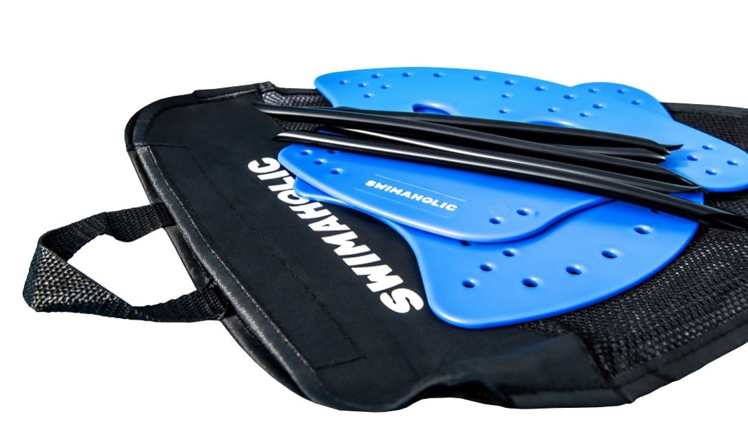 Zampe nuotatrici Swimaholic Strength Paddles Blue