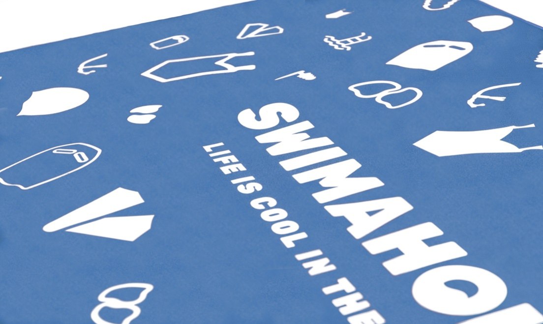 Swimaholic Swimming World Microfibre Towel