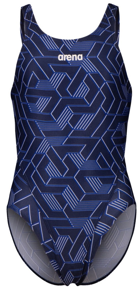 Arena Performance Escape Swim Tech Girls Navy