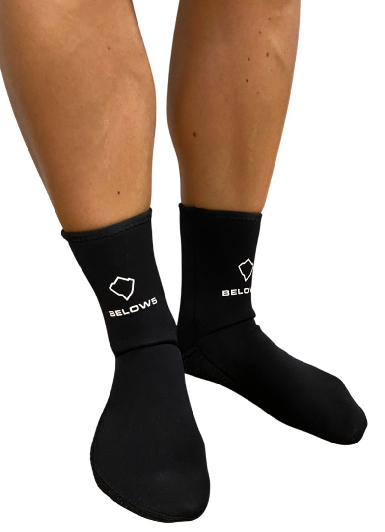Calzini in neoprene Below5 Neoprene Socks Black