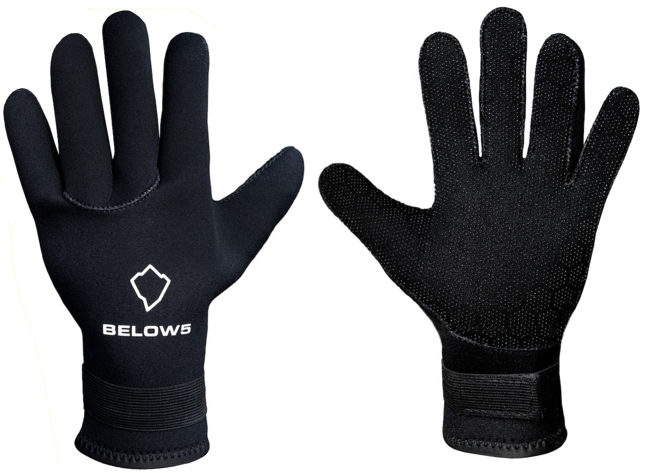 Guanti in neoprene Below5 Neoprene Gloves Black