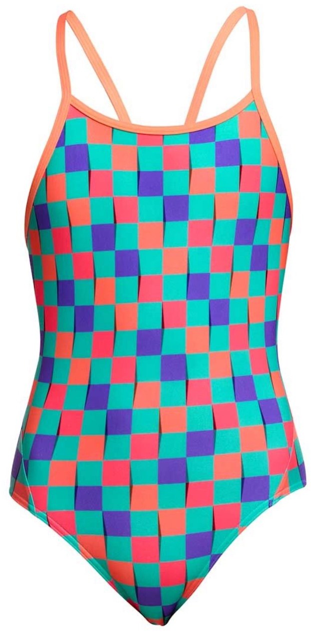 Funkita Flip Flop Diamond Back One Piece Girls