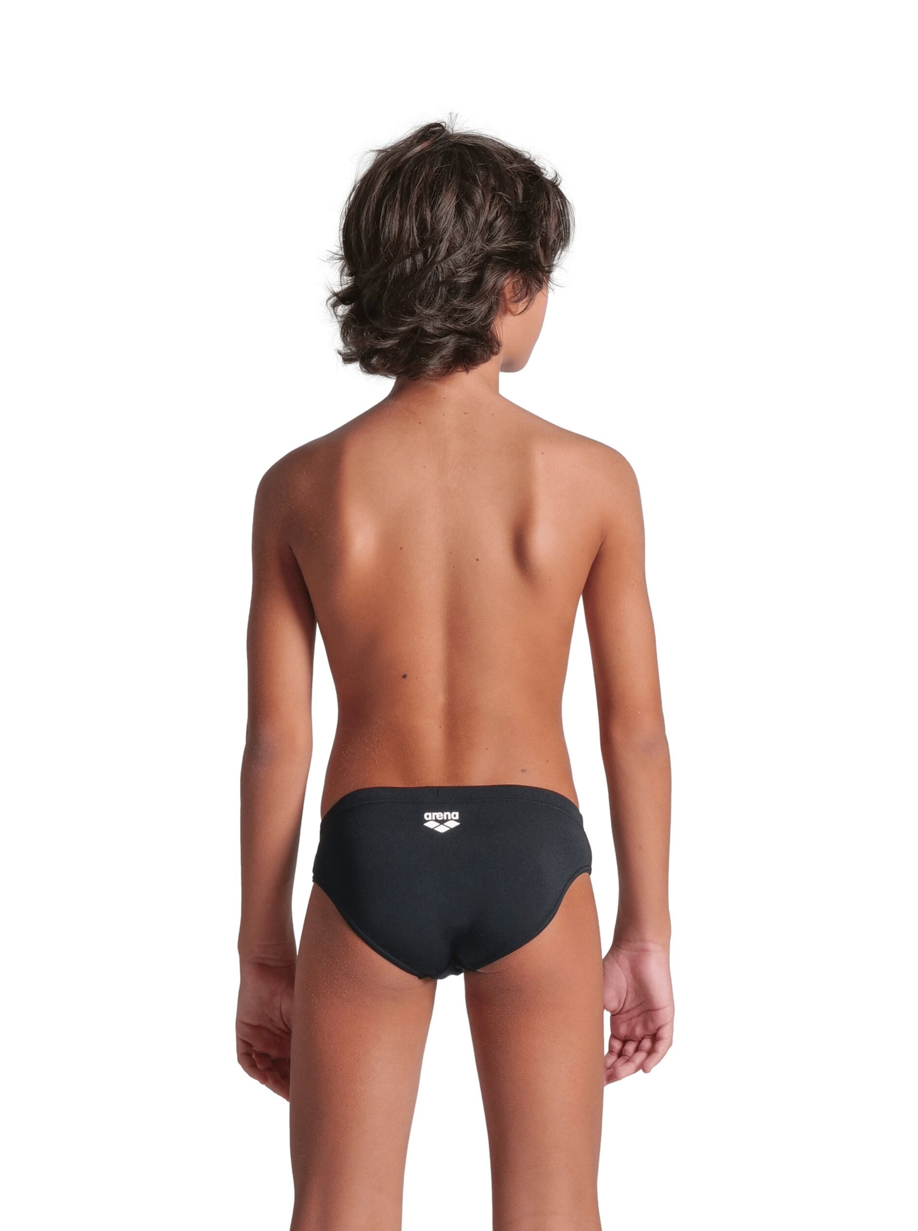 Arena Performance Poseidonia Briefs Boys Black/White