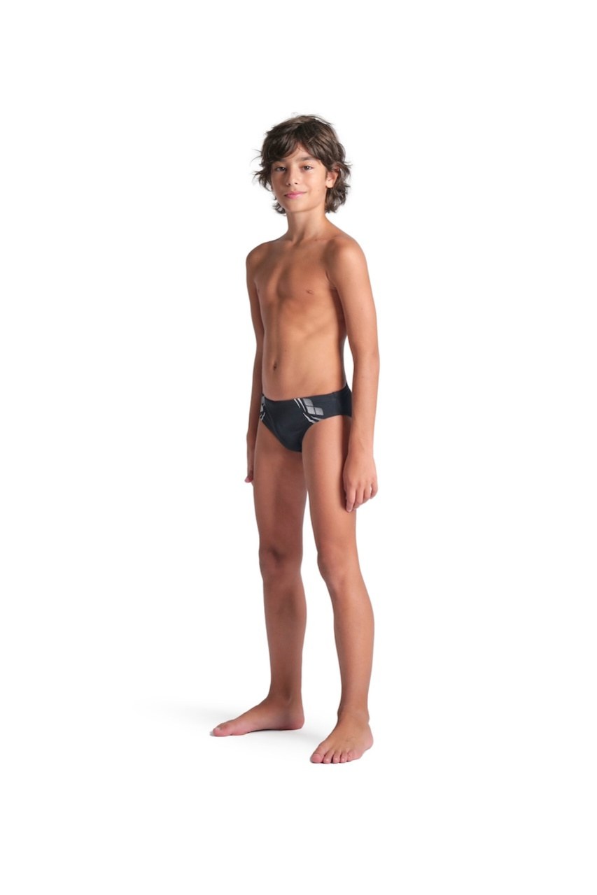 Arena Performance Poseidonia Briefs Boys Black/White