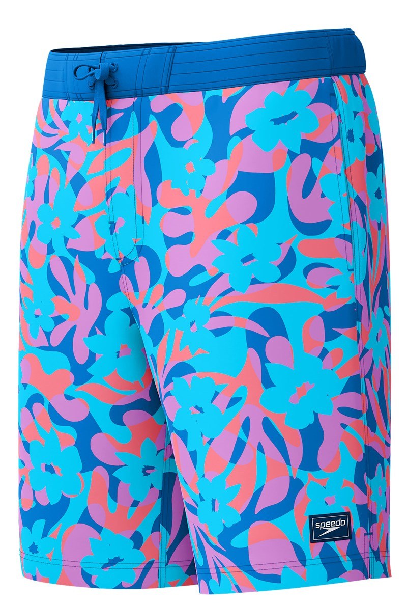 Speedo Print Bondi Boardshort 20 Blue/Purple