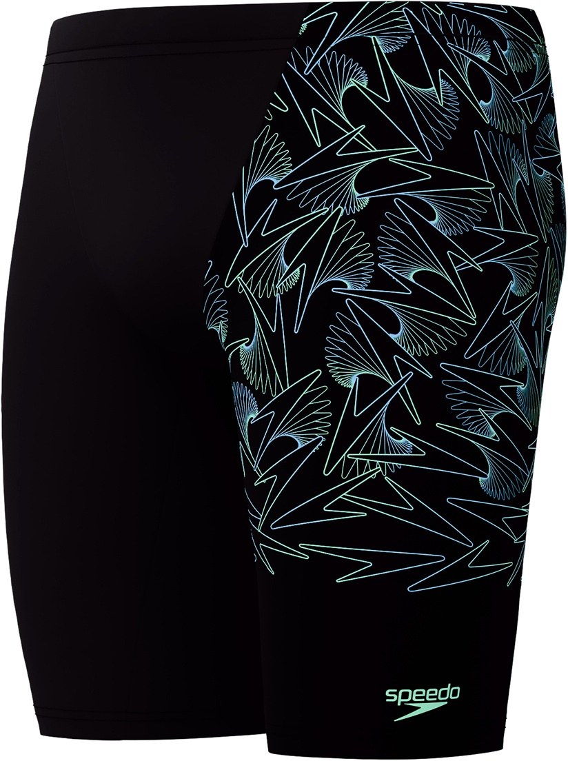 Speedo Hyperboom V-Cut Jammer Black/Green