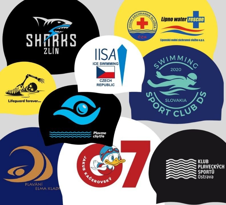 Cuffie piscina personalizzate