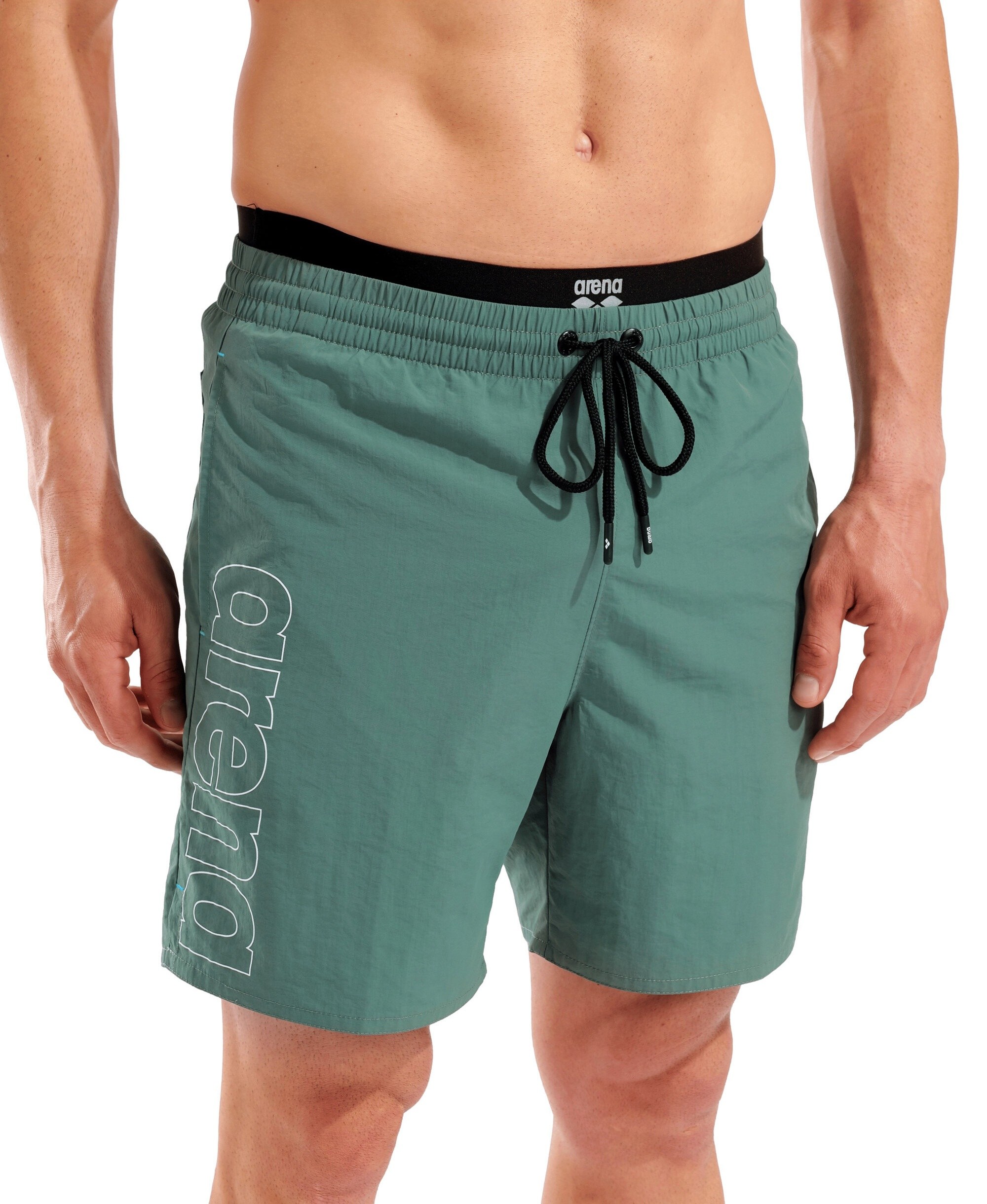 Arena Elastic Band Beach Boxer Sage