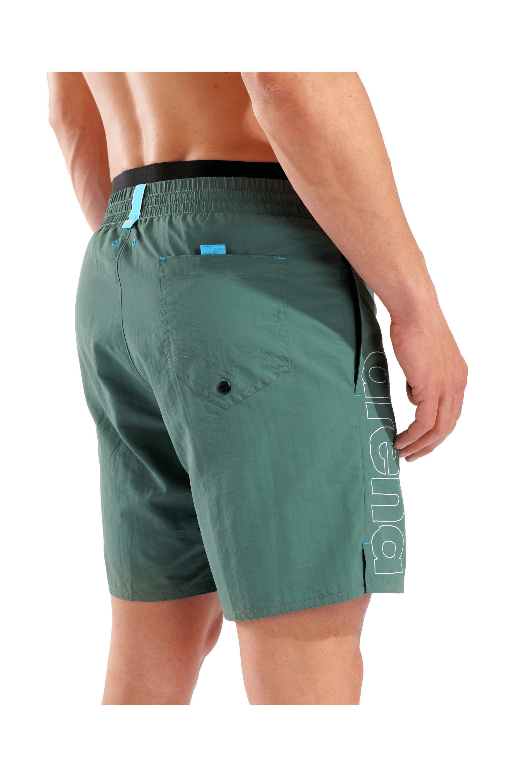 Arena Elastic Band Beach Boxer Sage