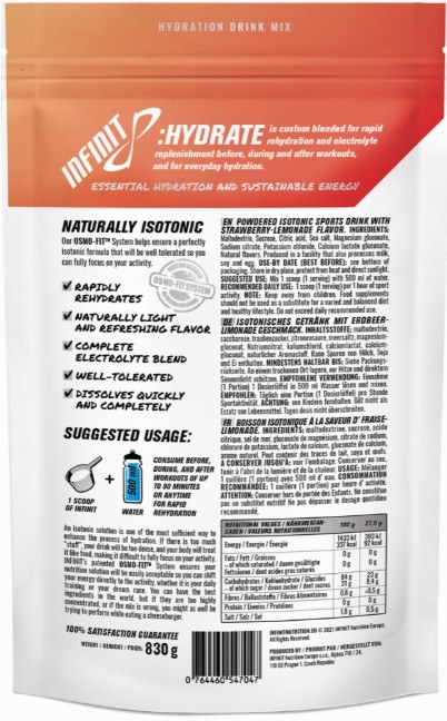 INFINIT Hydrate Essential Hydration 830g