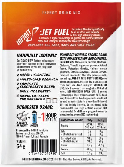 INFINIT Jet Fuel Explosive Energy 64g