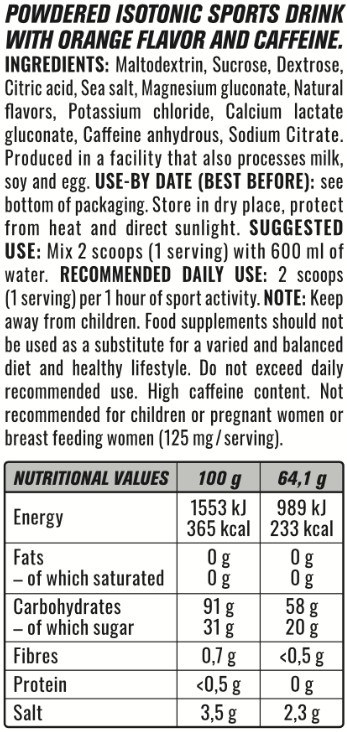INFINIT Jet Fuel Explosive Energy 64g