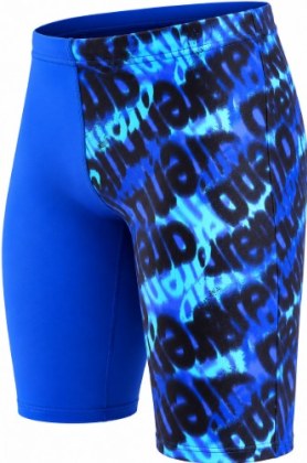 Arena Crowded Swim Jammer Junior Blue