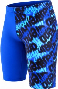 Arena Crowded Swim Jammer Junior Blue