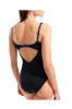 Arena Clip Back Solid Black B