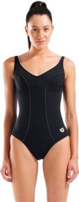 Arena Clip Back Solid Black B