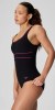 Speedo Contour Eclipse Solid Anthracite/Ruby